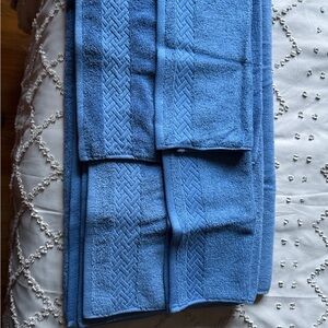 Better Homes And Gardens Blue Cotton Towels